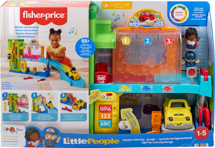 Fisher-Price Little People Huoltoasema -leikkisetti
