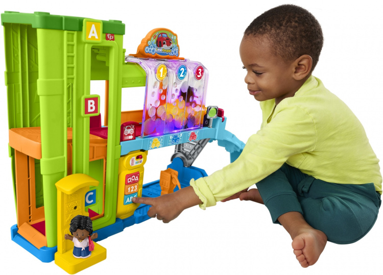 Fisher-Price Little People Huoltoasema -leikkisetti