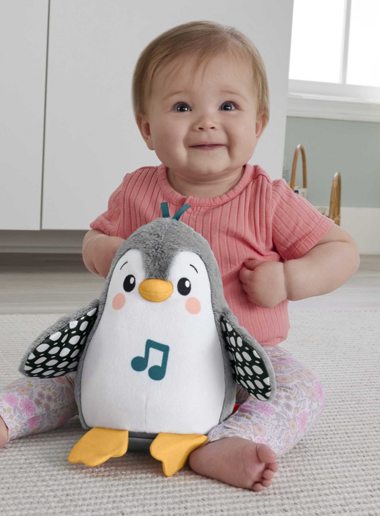 Fisher-Price Flap & Wobble Penguin -musiikkipehmo