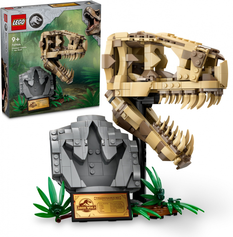 LEGO Jurassic World 76964 - Dinosaurusfossiilit: T. rexin pääkallo LEGO Jurassic World 76964 - Dinosaurusfossiilit: T. rexin pääkallo