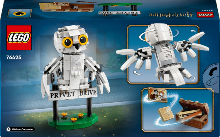 LEGO Harry Potter 76425 - Hedwig™ ja Likusteritie 4 LEGO Harry Potter 76425 - Hedwig™ ja Likusteritie 4