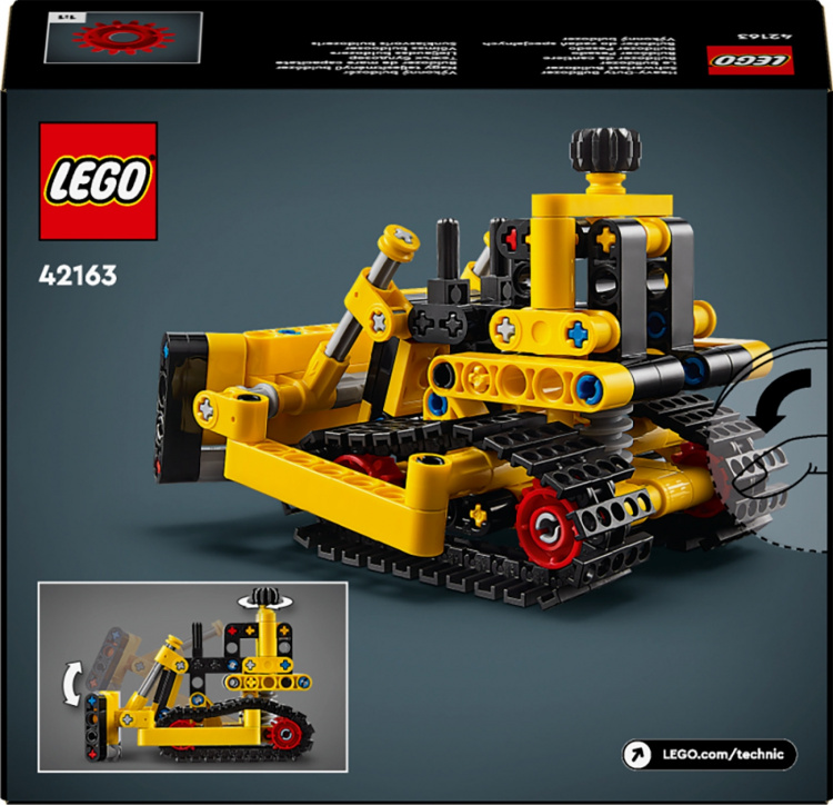 LEGO Technic 42163 - Raskaan sarjan puskutraktori LEGO Technic 42163 - Raskaan sarjan puskutraktori