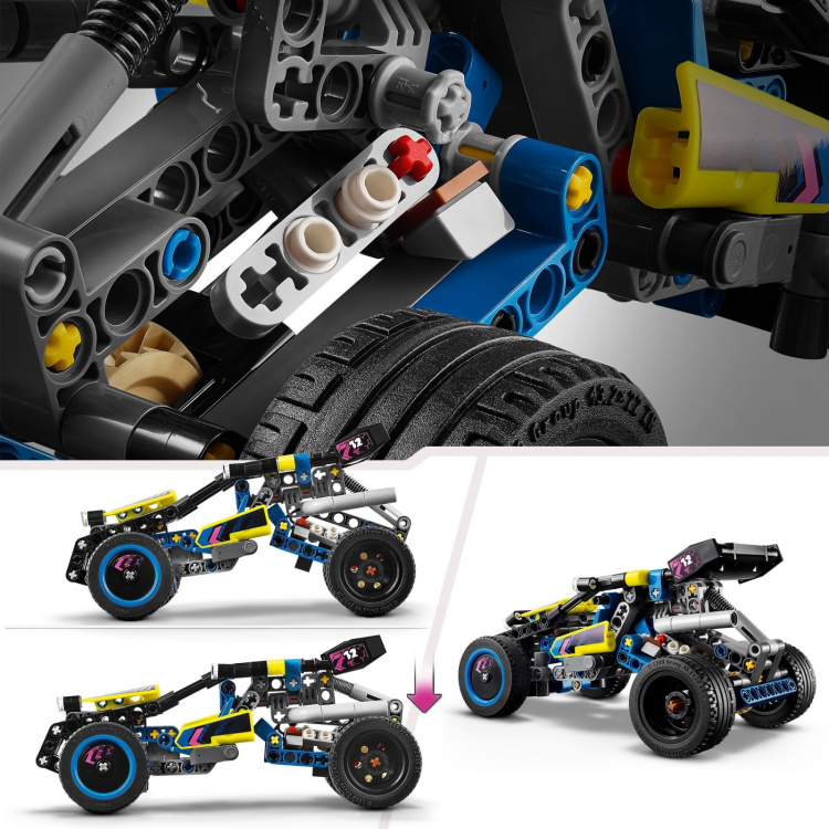 LEGO Technic 42164 - Maastokirppu kilpa-ajoihin