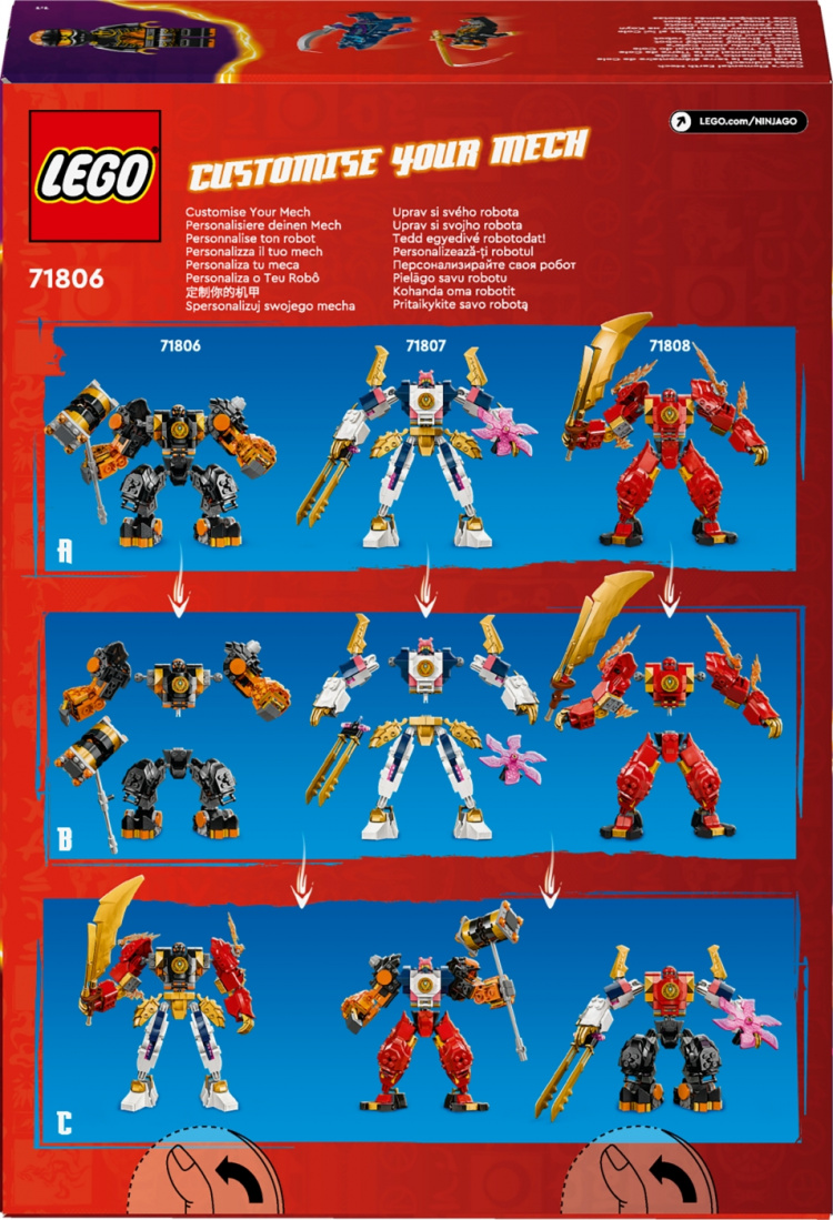 LEGO Ninjago 71806 - Colen maaelementti-robotti LEGO Ninjago 71806 - Colen maaelementti-robotti