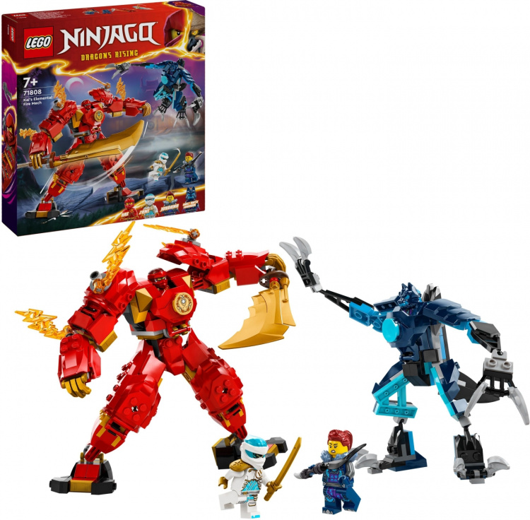 LEGO Ninjago 71808 - Kain tulielementti-robotti LEGO Ninjago 71808 - Kain tulielementti-robotti