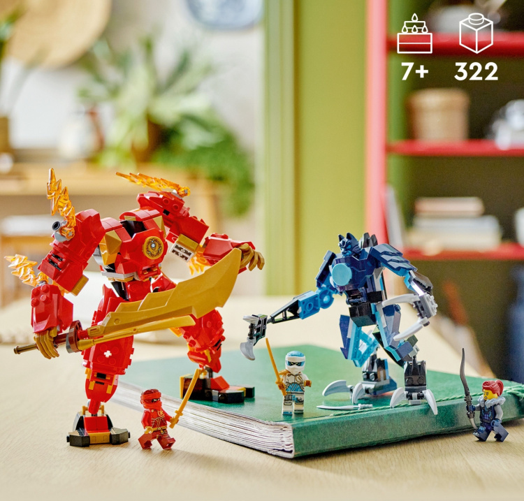 LEGO Ninjago 71808 - Kain tulielementti-robotti LEGO Ninjago 71808 - Kain tulielementti-robotti