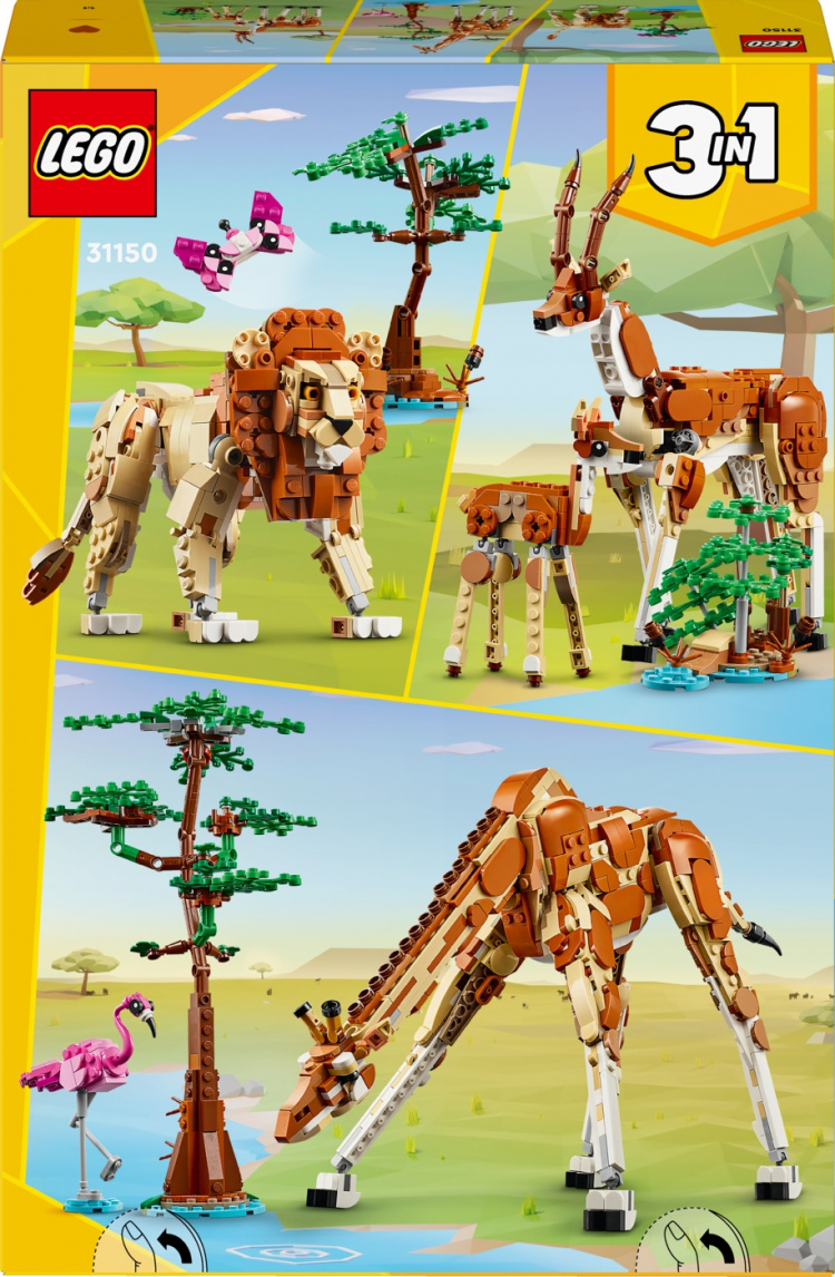 LEGO Creator 31150 - Safarin villieläimet LEGO Creator 31150 - Safarin villieläimet