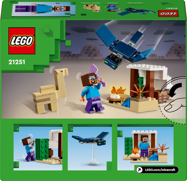 LEGO Minecraft 21251 - Steven aavikkoretki LEGO Minecraft 21251 - Steven aavikkoretki