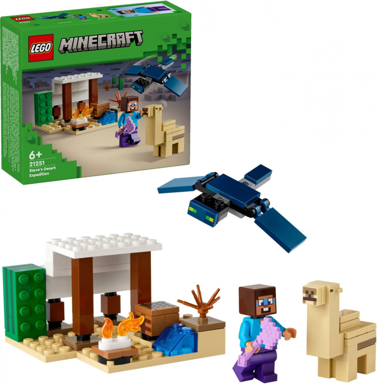 LEGO Minecraft 21251 - Steven aavikkoretki LEGO Minecraft 21251 - Steven aavikkoretki