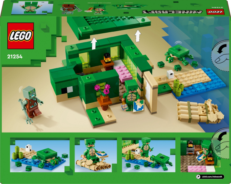 LEGO Minecraft 21254 - Kilpikonnarannan talo LEGO Minecraft 21254 - Kilpikonnarannan talo