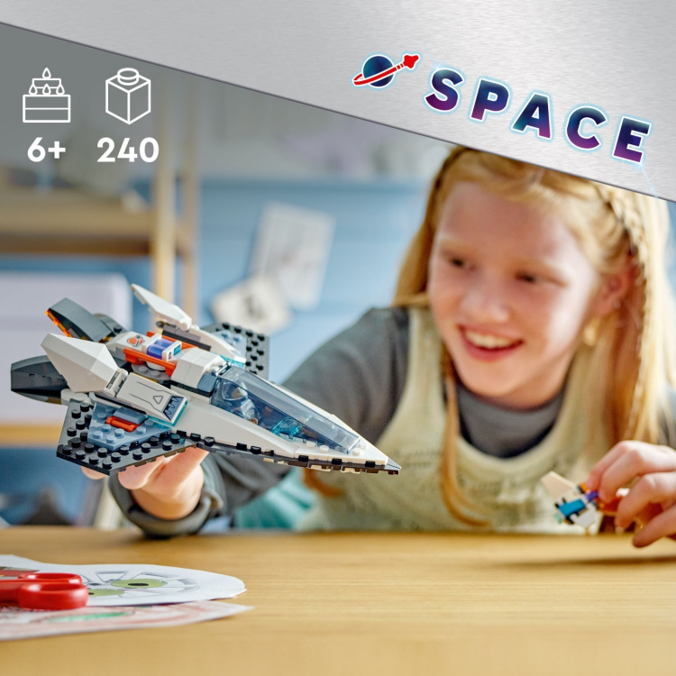LEGO City Space 60430 - Tähtienvälisten lentojen avaruusalus