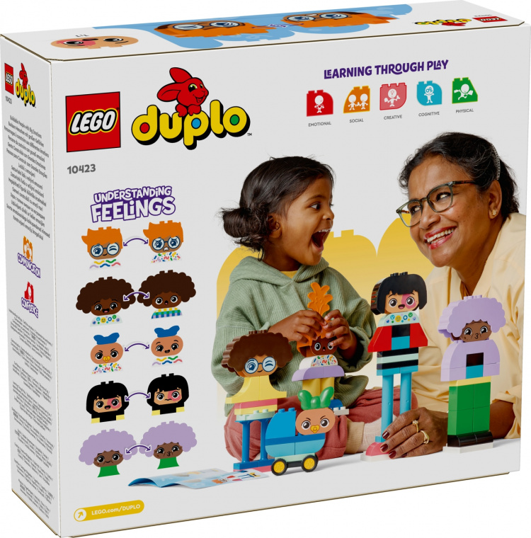 LEGO DUPLO Town 10423 - Rakenna ihmisiä isoine tunteineen