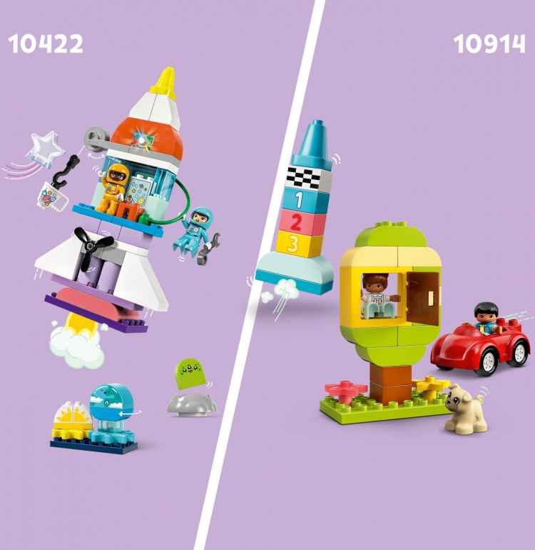 LEGO DUPLO Town 10422 - 3-in-1-avaruussukkulaseikkailu LEGO DUPLO Town 10422 - 3-in-1-avaruussukkulaseikkailu