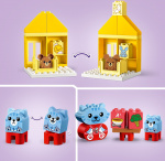 LEGO DUPLO My First 10414 - Päivätoimet: Ruokailu ja nukkumaanmeno LEGO DUPLO My First 10414 - Päivätoimet: Ruokailu ja nukkumaanmeno