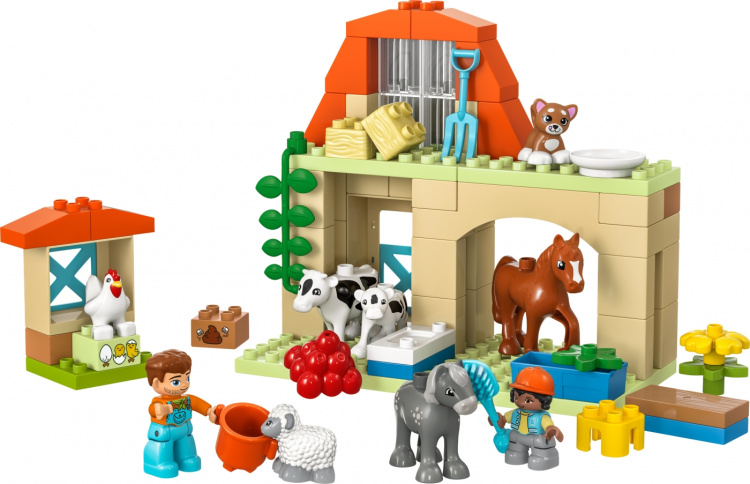 LEGO DUPLO Town 10416 - Eläinten hoitoa maatilalla LEGO DUPLO Town 10416 - Eläinten hoitoa maatilalla