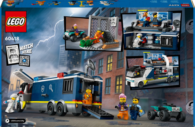 LEGO City Police 60418 - Poliisin rikoslaboratorioauto LEGO City Police 60418 - Poliisin rikoslaboratorioauto
