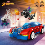 LEGO Super Heroes Marvel 76279 - Spider-Manin kilpa-auto ja Venomin Vihreä Menninkäinen LEGO Super Heroes Marvel 76279 - Spider-Manin kilpa-auto ja Venomin Vihreä Menninkäinen
