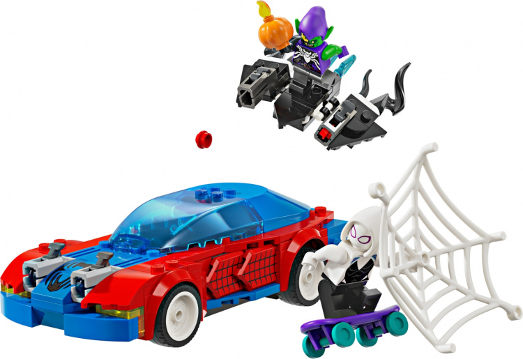 LEGO Super Heroes Marvel 76279 - Spider-Manin kilpa-auto ja Venomin Vihreä Menninkäinen LEGO Super Heroes Marvel 76279 - Spider-Manin kilpa-auto ja Venomin Vihreä Menninkäinen