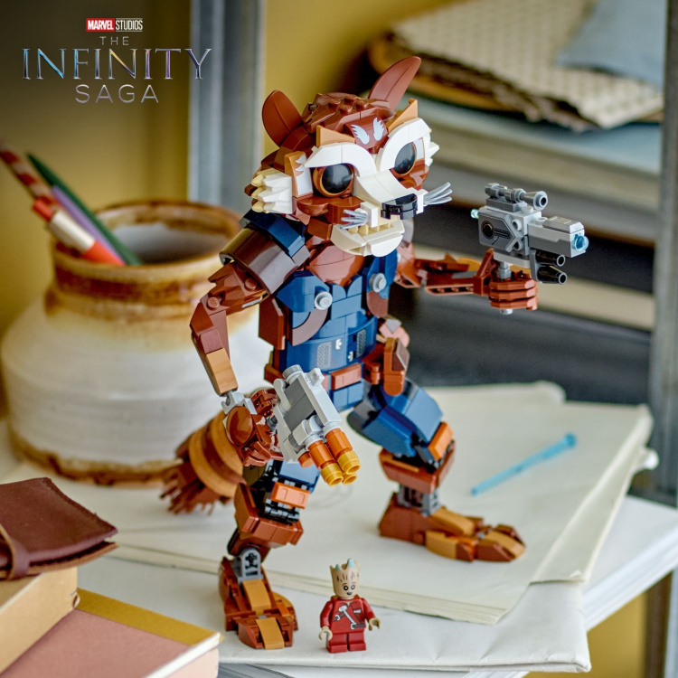 LEGO Super Heroes Marvel 76282 - Rocket ja Baby Groot LEGO Super Heroes Marvel 76282 - Rocket ja Baby Groot