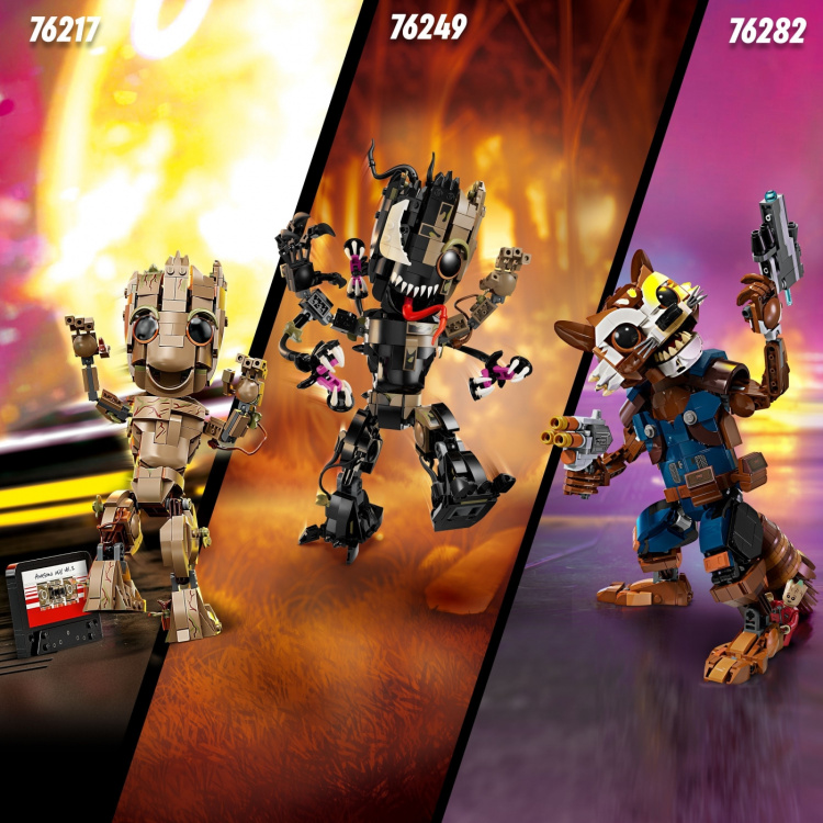 LEGO Super Heroes Marvel 76282 - Rocket ja Baby Groot LEGO Super Heroes Marvel 76282 - Rocket ja Baby Groot