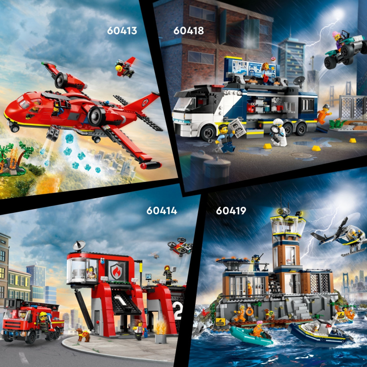 LEGO City Fire 60413 - Palokunnan pelastuslentokone LEGO City Fire 60413 - Palokunnan pelastuslentokone