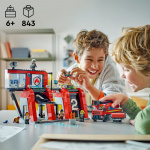 LEGO City Fire 60414 - Paloasema ja paloauto