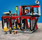 LEGO City Fire 60414 - Paloasema ja paloauto