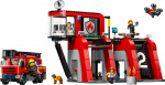 LEGO City Fire 60414 - Paloasema ja paloauto