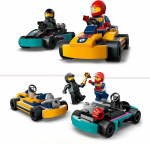 LEGO City Great Vehicles 60400 - Go-Kart-autot ja kilpakuljettajat LEGO City Great Vehicles 60400 - Go-Kart-autot ja kilpakuljettajat