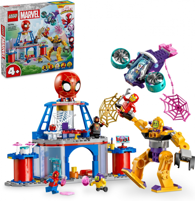 LEGO Super Heroes Marvel 10794 - Spidey-tiimin päämaja