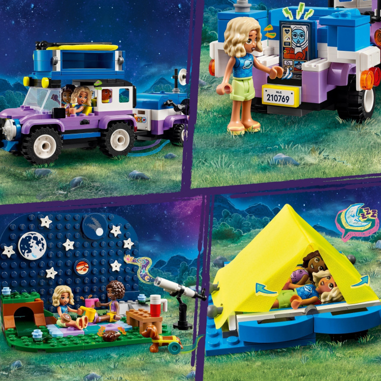 LEGO Friends 42603 - Retkeilyauto tähtien katseluun