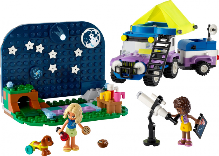 LEGO Friends 42603 - Retkeilyauto tähtien katseluun