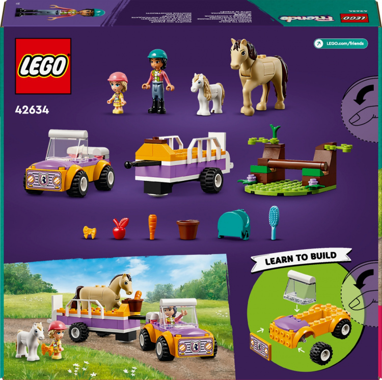 LEGO Friends 42634 - Hevos- ja ponitraileri LEGO Friends 42634 - Hevos- ja ponitraileri