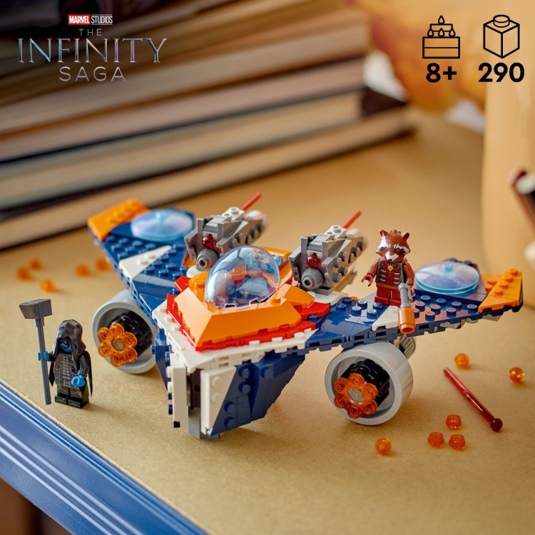 LEGO Super Heroes Marvel 76278 - Rocketin Warbird vastaan Ronan LEGO Super Heroes Marvel 76278 - Rocketin Warbird vastaan Ronan