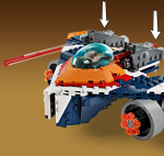 LEGO Super Heroes Marvel 76278 - Rocketin Warbird vastaan Ronan LEGO Super Heroes Marvel 76278 - Rocketin Warbird vastaan Ronan