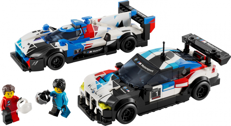 LEGO Speed Champions 76922 - BMW M4 GT3‑ ja BMW M Hybrid V8 ‑kilpa-autot LEGO Speed Champions 76922 - BMW M4 GT3‑ ja BMW M Hybrid V8 ‑kilpa-autot