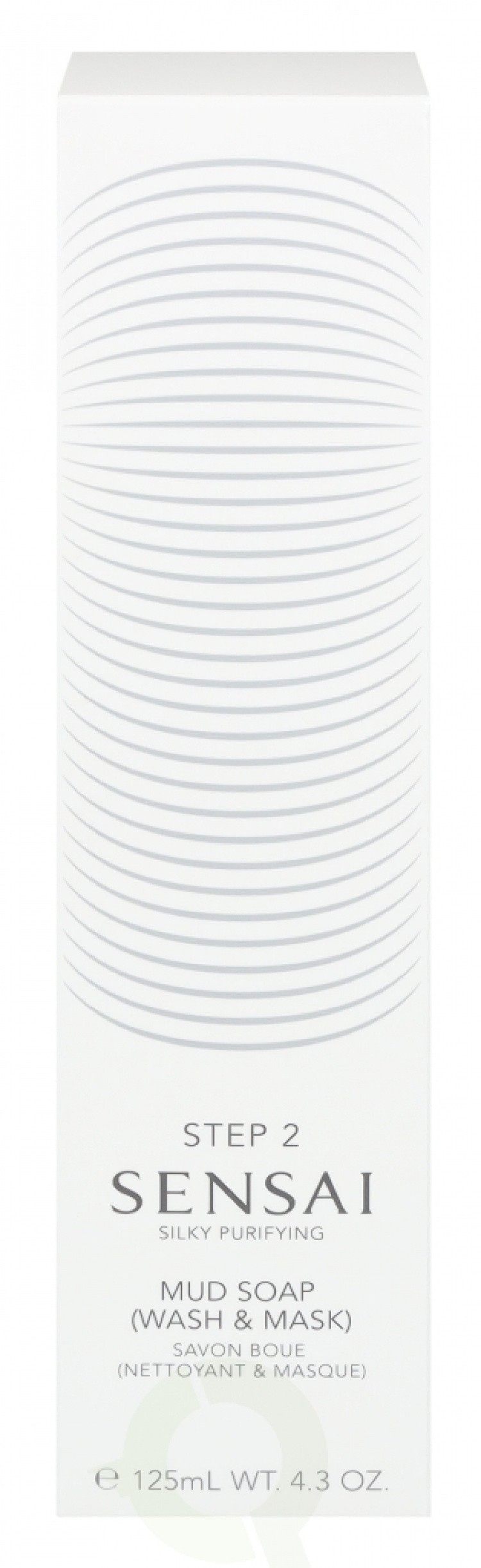 Kanebo Sensai Step 2 Silky Purifying Mud Soap 125 ml Wash & Mask - For Oily Skin