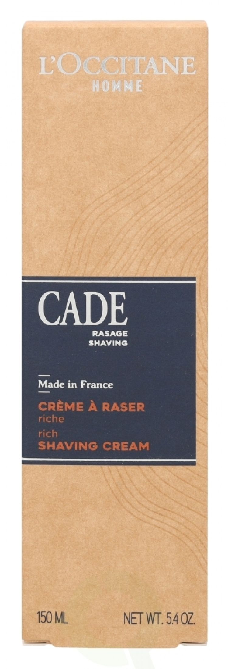 L\'Occitane Homme Cade Shaving Cream 150 ml Rich