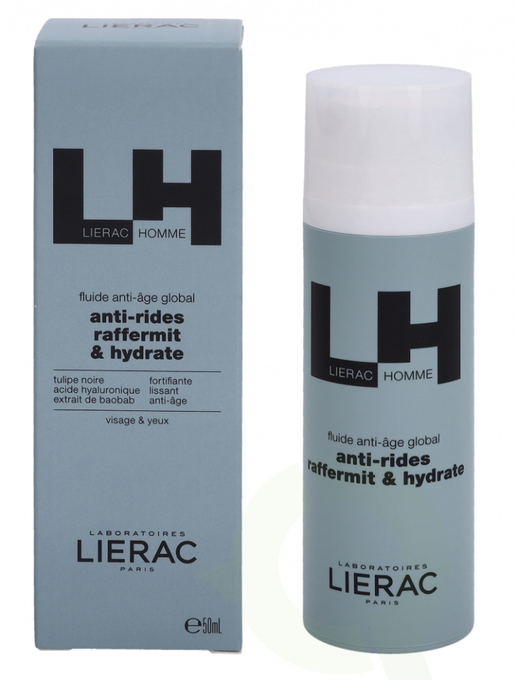 Lierac Paris Lierac Homme Anti-Ageing Fluid 50 ml Face & Eyes