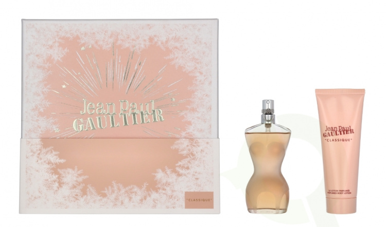 Jean Paul Gaultier Classique Giftset 125 ml Edt Spray 50ml/Body Lotion 75ml