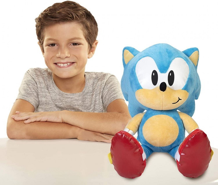 JAKKS Pacific Sega Sonic Jumbo -pehmolelu, 50 cm JAKKS Pacific Sega Sonic Jumbo -pehmolelu, 50 cm