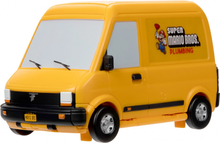 JAKKS Pacific Nintendo Super Mario Bros Movie Mini World Van - leikkisetti