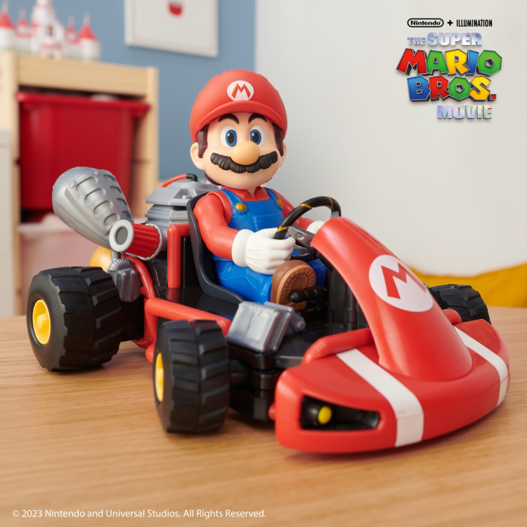 JAKKS Pacific Nintendo Super Mario Bros Movie - Super Mario Rumble RC-ajoneuvo JAKKS Pacific Nintendo Super Mario Bros Movie - Super Mario Rumble RC-ajoneuvo