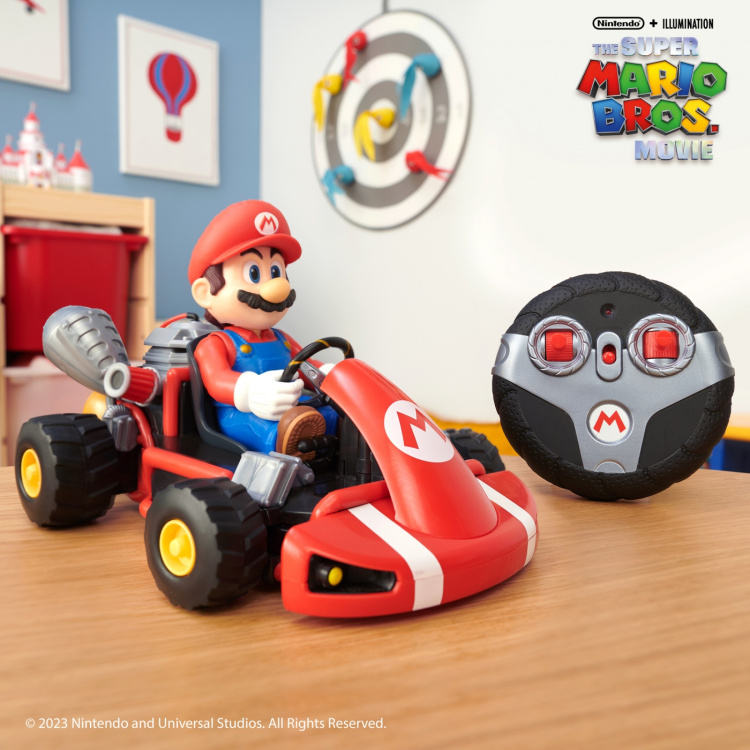 JAKKS Pacific Nintendo Super Mario Bros Movie - Super Mario Rumble RC-ajoneuvo JAKKS Pacific Nintendo Super Mario Bros Movie - Super Mario Rumble RC-ajoneuvo