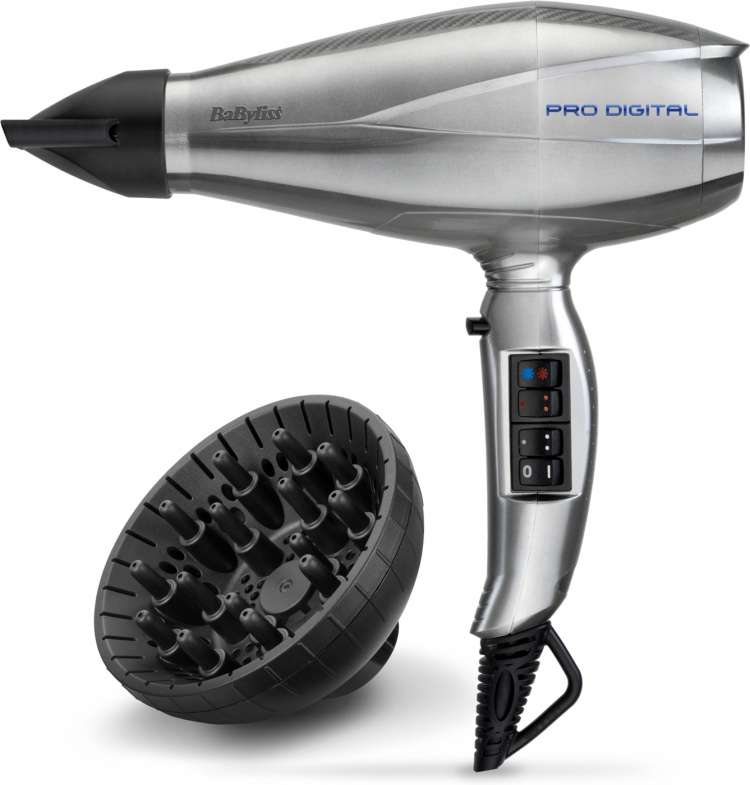 BaByliss 6000E Pro Digital hiustenkuivaaja BaByliss 6000E Pro Digital hiustenkuivaaja