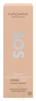 Madara Sos Hydra Moisture+ Radiance Mask 60 ml Rehydrate Skin All Skin Types