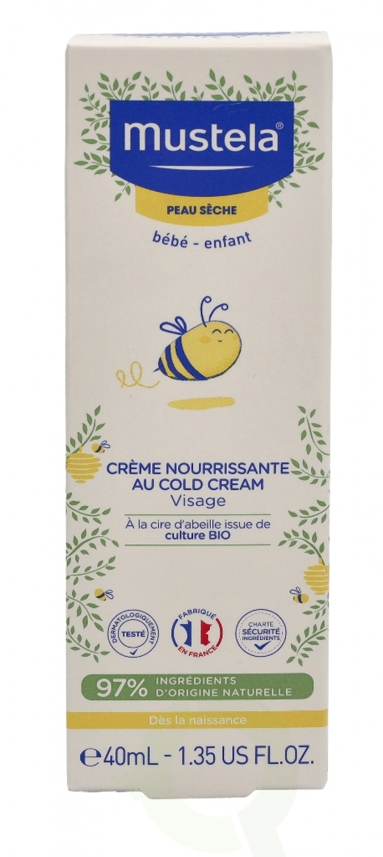 Mustela Bebe Nourishing Cream With Cold Cream 40 ml