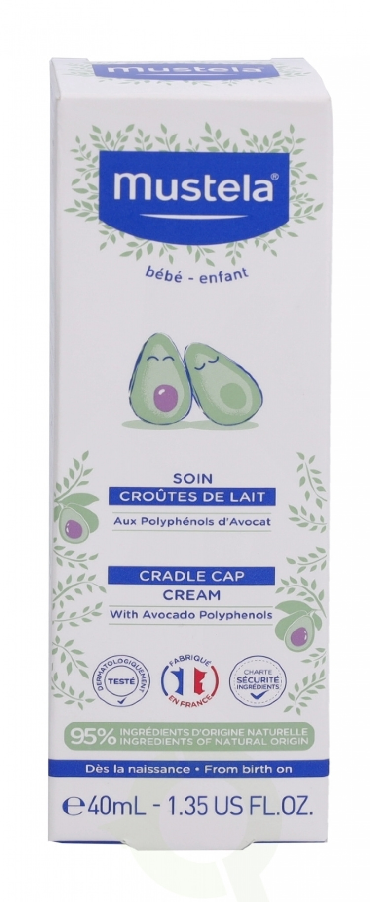 Mustela Bebe Cradle Cap Cream 40 ml