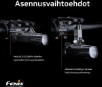 Fenix ALD-10 GoPro-pyöräkiinnike
