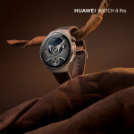 Huawei Watch 4 Pro LTE -älykello, 49 mm, ruskea nahkaranneke